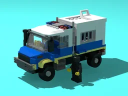 Off-road Police Van