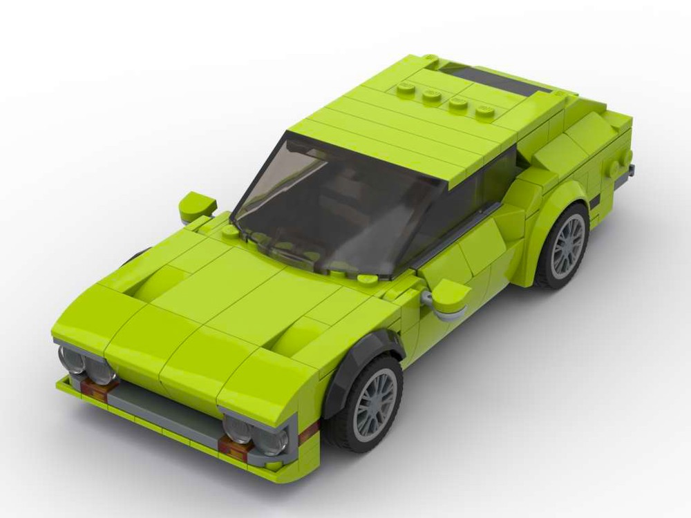 Lego 1972 Raging Bull Jarama - Lime - 8 Stud Speed Champions