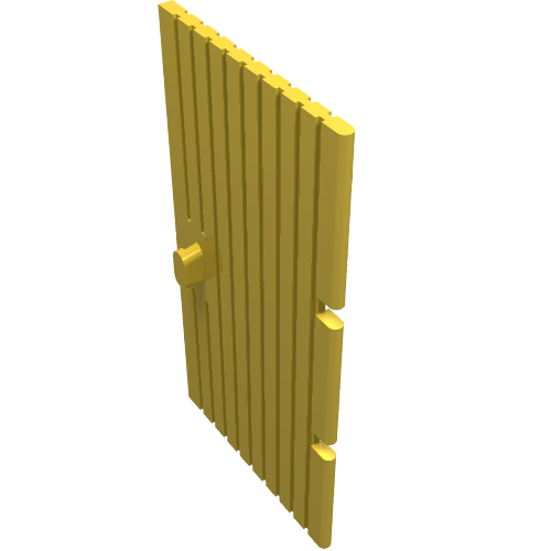Lego Door 1 x 4 x 6 / Yellow