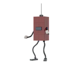Caillou's 2000's Robot Assistant (Dream Idea)