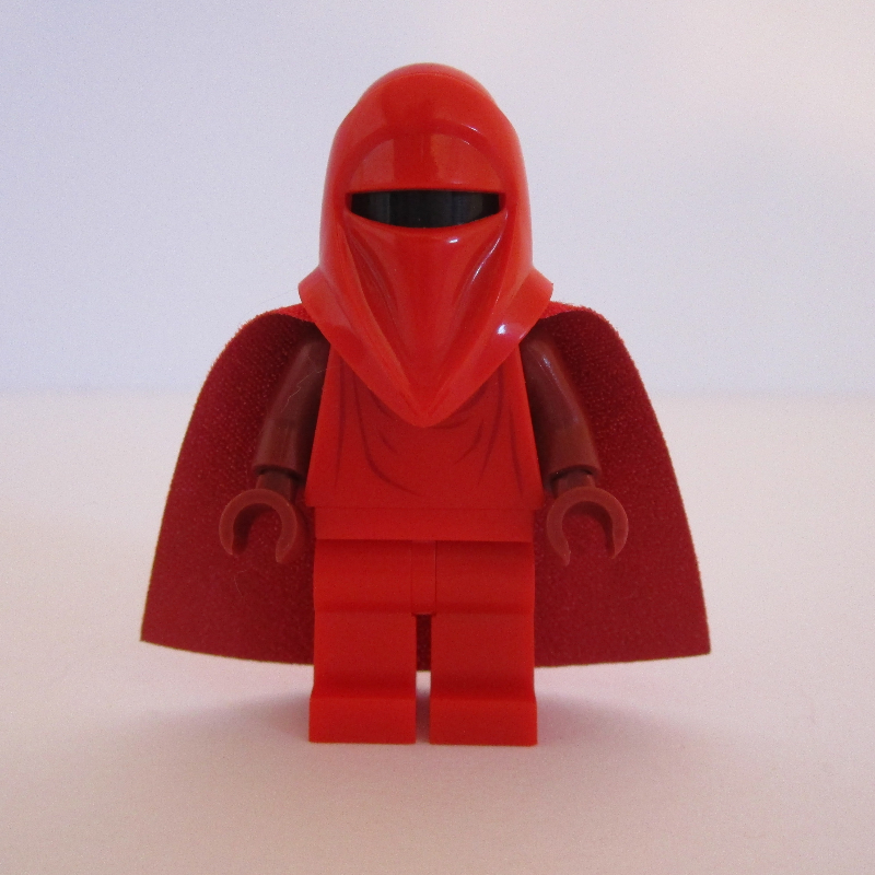 Lego Royal Guard, Dark Red Hands, 50231 Cape