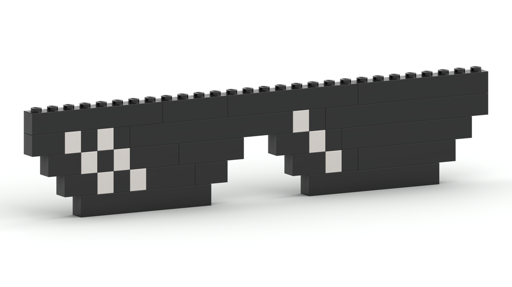 Lego Deal with it glasses