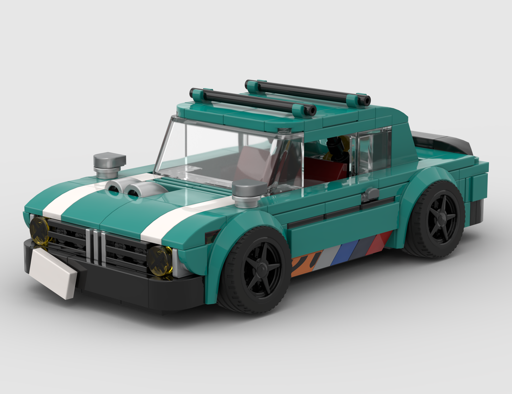 Lego 1974 BMW 2002 Turbo Custom