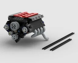 V8 engine