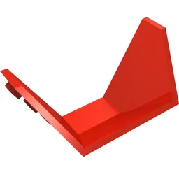 Tipper End Sloped / Red
