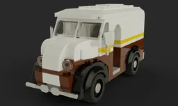 Vintage delivery truck