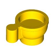 Lego Equipment Cup / Teacup / Yellow