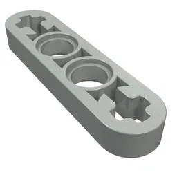 Technic Beam 1 x 4 Thin / Light Gray