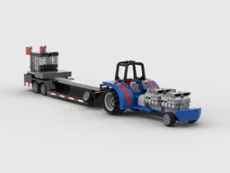 Modified Pulling Tractor