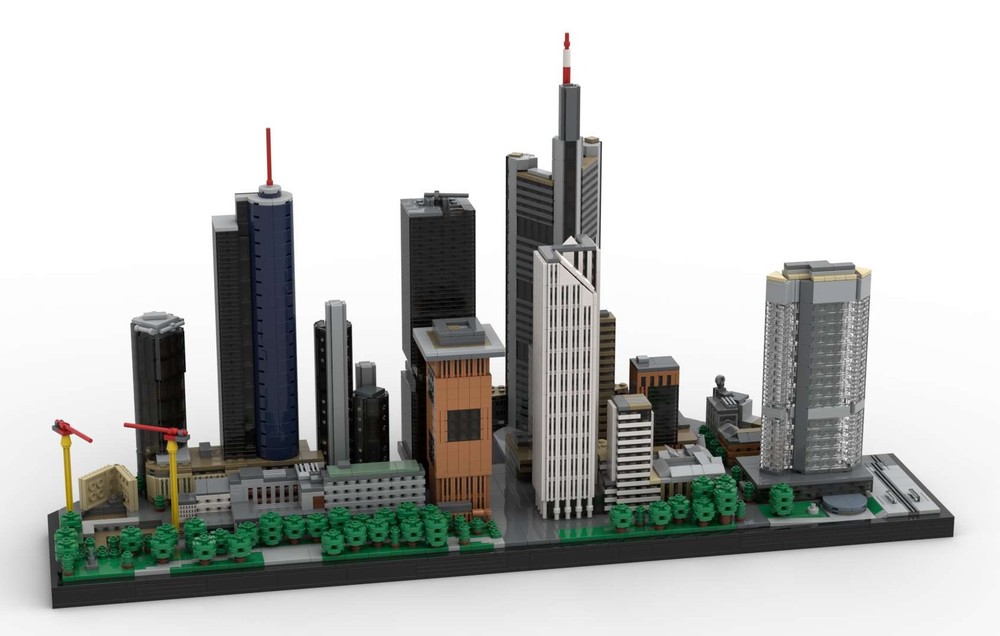 Lego Bundle deal: Frankfurt Neue Mainzer Straße skyscrapers part 1 and part 2