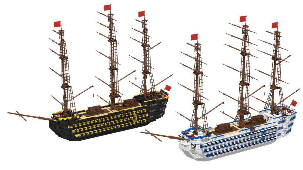 Lego Ship of the line 1st rate