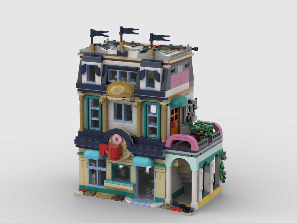 Lego Bakery Cafe and Music Academy, Lego 31141 Alternate build