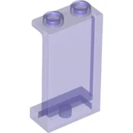 Panel 1 x 2 x 3 [Side Supports / Hollow Studs] / Trans-Purple