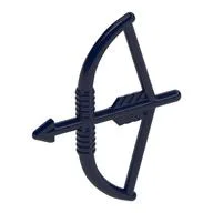 Weapon Bow and Arrow [Large] / Dark Blue