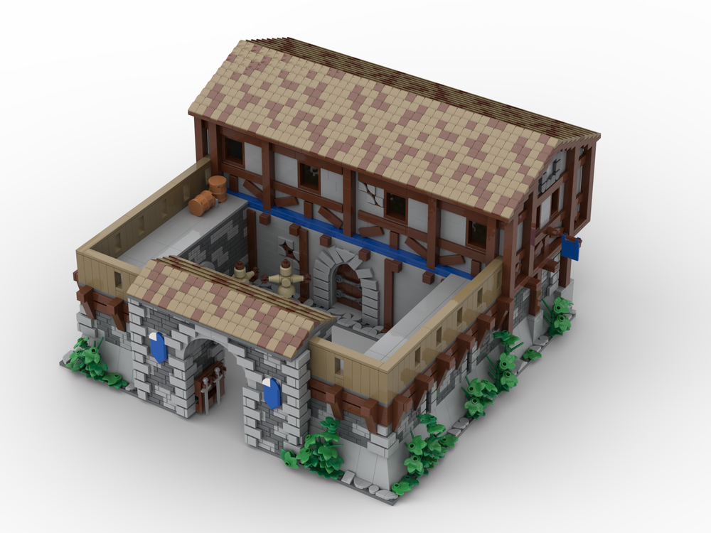 Lego Age of Empires - Barracks (Western European)