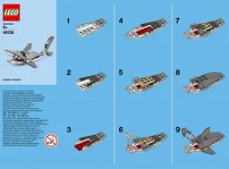 Monthly Mini Model Build Set - 2015 11 November, Shark polybag