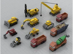 Construction Site and Vehicles (microscale)