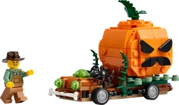 Jack-o'-Lantern Pickup Truck