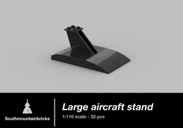 Large aircraft stand [1:110 scale]