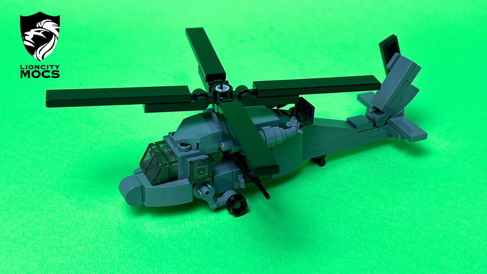 Lego HH-60 Pave Hawk Lego Tutorial (1:120)