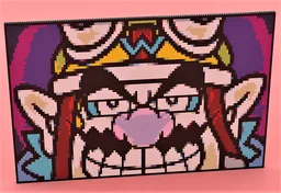 WARIO Pixelart (Super Mario Bros)