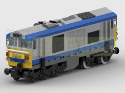 BR Class 59 Diesel Locomotive Train In Yeoman Livery