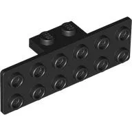 Bracket 1 x 2 - 2 x 6 / Black