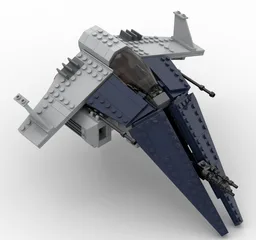 Gladiator-class assault fighter (Blue)