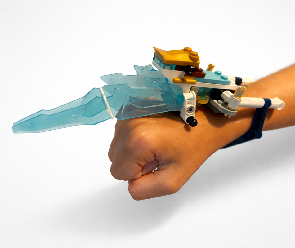 Lego Zane’s Ice Wrist Launcher