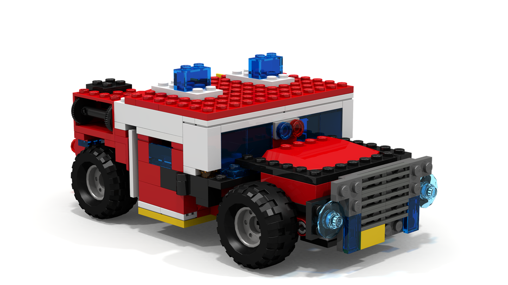 Lego Fire Hummer