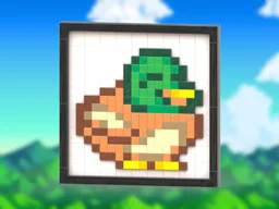 Duck Mosaic (From Stardew Valley)