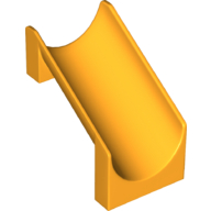 Lego Slide Straight 4 x 6 x 6 / Bright Light Orange