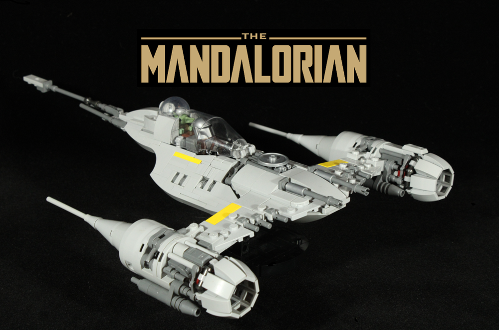 Lego Din Djarin's Modified N-1 Starfighter
