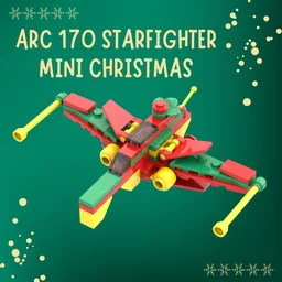 ARC 170 STARFIGHTER MINI CHRISTMAS