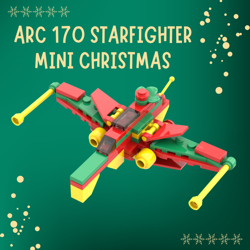 Lego ARC 170 STARFIGHTER MINI CHRISTMAS