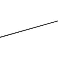 Lego Hose Rigid 3mm D. 29L / 23.2cm / Black