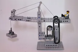 Functional Tensegrity Crane