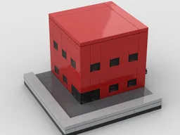 Mini supermarket and house