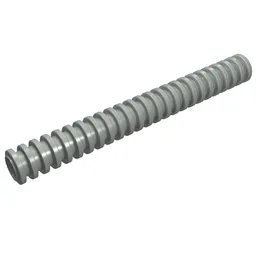 Hose, Ribbed 7mm D. 8L / 6.4cm / Light Gray