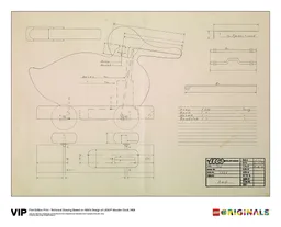 1st Edition of Wooden Duck Print, 1958