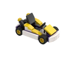 Wario's kart (Minifig scale)