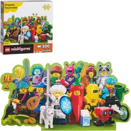 Minifigures Shaped Collage 1 Puzzle
