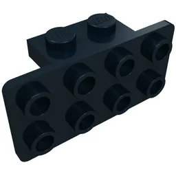 Bracket 1 x 2 - 2 x 4 / Black