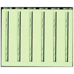 Scala, Building, Wall, Vertical Grooved 12 x 2 x 8 / Light Lime
