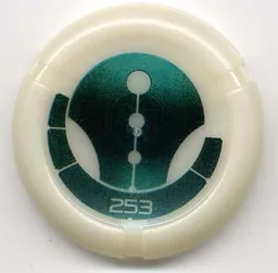 Large Figure Throwing Disc, Kanoka, Ga-Metru 253 Print