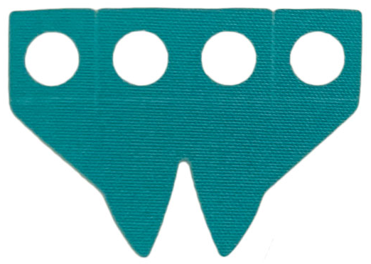 Lego Hipwear Coattails, Pointed, Deep Cutout [Plain] / Dark Turquoise