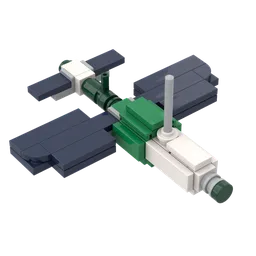 Salyut 2 (1:220 scale - as ISS)