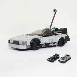 76909 DeLorean Time Machine