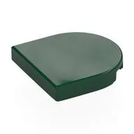 Tile Round 2 x 2 Half Circle / Dark Green