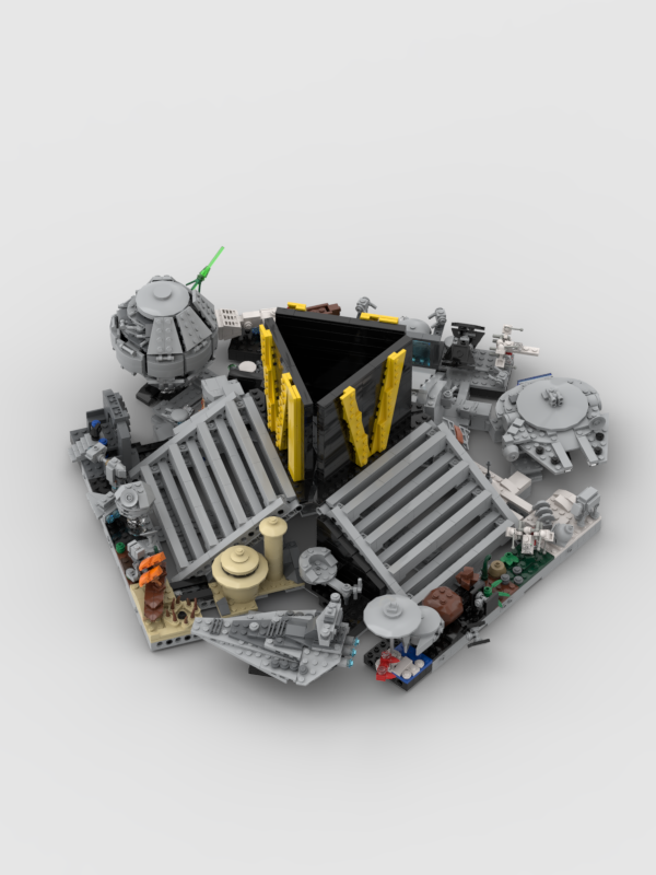 Lego Trilogy Stand Star Wars